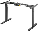 ErgoSmart Ergo Desk Pro 1380x800x18 мм (бетон чикаго светло-серый/черный)