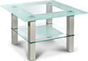 Мебелик Кристалл 1 (алюминий/прозрачный)