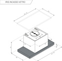 SeeNERGY Iris Incasso Vetro 56 BL