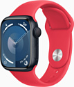 Apple Watch Series 9 LTE 41 мм (алюминиевый корпус, спортивный силиконовый ремешок M/L)