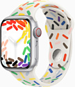 Apple Watch Series 9 LTE 41 мм (алюминиевый корпус, спортивный силиконовый ремешок M/L)