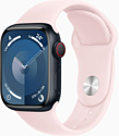 Apple Watch Series 9 LTE 41 мм (алюминиевый корпус, спортивный силиконовый ремешок M/L)