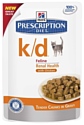 Hill's (0.085 кг) 1 шт. Prescription Diet K/D Feline with Chicken wet