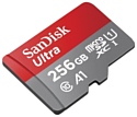 SanDisk Ultra microSDXC Class 10 UHS Class 1 A1 100MB/s 256GB + SD adapter