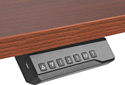 ErgoSmart Electric Desk (бетон чикаго светло-серый/белый)
