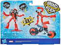 Hasbro Человек-Паук на мотоцикле F02365L0