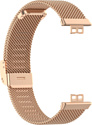 Rumi Mesh металлический для Huawei Watch FIT, Watch FIT Elegant (красное золото)