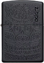 Zippo 29989 Black Matte Tone on Tone Design