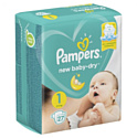 Pampers New Baby-Dry (2-5 кг), 27 шт