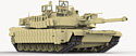 Ryefield Model M1A2 SEP Abrams TUSK I /TUSK II with full interior 1/35 RM-5026
