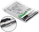 USBTOP SATA – MiniUSB – USB3.0 (пластик, прозрачный)