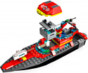 LEGO City 60373 Спасательный пожарный катер