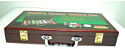 Zez Набор для покера в чемодане 300 фишек с номиналом 6643-B1