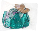 Мой Питомец Собачка в бирюзовой сумочке из пайеток CT-AD191170-POWDER-BLUE