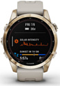 Garmin Fenix 7S Sapphire Solar (силиконовый ремешок)