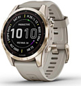 Garmin Fenix 7S Sapphire Solar (силиконовый ремешок)