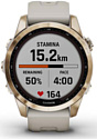 Garmin Fenix 7S Sapphire Solar (силиконовый ремешок)