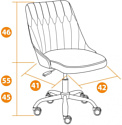 TetChair Swan (флок, коричневый)