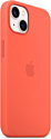 Apple MagSafe Silicone Case для iPhone 13 (спелый нектарин)