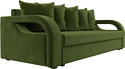 Лига диванов Лига-010 117358 (микровельвет зеленый)