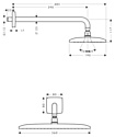 Hansgrohe Raindance E 360 AIR 1jet (27376000)