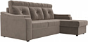 Лига диванов Джастин 105121 (правый, коричневый)