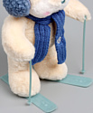 Milo Toys Little Friend Зайчонок на лыжах. Синий шарф 9905626