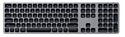 Satechi Aluminum Bluetooth Keyboard gray space