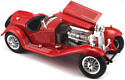 Bburago Alfa Romeo 8C 2300 Spider Touring 1932 18-12063 (красный)