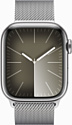 Apple Watch Series 9 LTE 41 мм (корпус из нержавеющей стали, металлический ремешок)