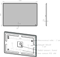 Lemark  Element 120x80 LM120Z-E (с подсветкой и подогревом)