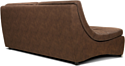Divan Монреаль-1 (искусств. замша, раскладушка, в/э ППУ, коричневый)