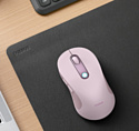 Baseus F02 Ergonomic Wireless Mouse pink, без батарейки в комплекте