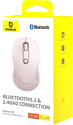 Baseus F02 Ergonomic Wireless Mouse pink, без батарейки в комплекте