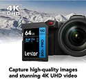 Lexar High-Performance 800x Pro SDXC LSD0800P064G-BNNNG 64GB