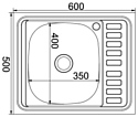 Mixline 50х60 (0,8) 3 1/2 левая