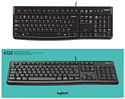 Logitech K120 нет кириллицы