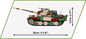 Cobi World War II 2540 Panzerkampfwagen VI Ausf. B Konigstiger