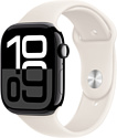 Apple Watch Series 10 LTE 46 мм (алюминиевый корпус, спортивный силиконовый ремешок M/L) Apple Watch Series 10 LTE 46 мм (алюминиевый корпус, спортивный силиконовый ремешок M/L)