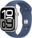Apple Watch Series 10 LTE 46 мм (алюминиевый корпус, спортивный силиконовый ремешок M/L) Apple Watch Series 10 LTE 46 мм (алюминиевый корпус, спортивный силиконовый ремешок M/L)