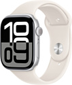 Apple Watch Series 10 LTE 46 мм (алюминиевый корпус, спортивный силиконовый ремешок M/L) Apple Watch Series 10 LTE 46 мм (алюминиевый корпус, спортивный силиконовый ремешок M/L)