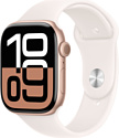Apple Watch Series 10 LTE 46 мм (алюминиевый корпус, спортивный силиконовый ремешок M/L) Apple Watch Series 10 LTE 46 мм (алюминиевый корпус, спортивный силиконовый ремешок M/L)