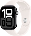 Apple Watch Series 10 LTE 46 мм (алюминиевый корпус, спортивный силиконовый ремешок M/L) Apple Watch Series 10 LTE 46 мм (алюминиевый корпус, спортивный силиконовый ремешок M/L)