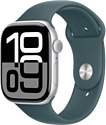 Apple Watch Series 10 LTE 46 мм (алюминиевый корпус, спортивный силиконовый ремешок M/L) Apple Watch Series 10 LTE 46 мм (алюминиевый корпус, спортивный силиконовый ремешок M/L)