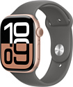 Apple Watch Series 10 LTE 46 мм (алюминиевый корпус, спортивный силиконовый ремешок M/L) Apple Watch Series 10 LTE 46 мм (алюминиевый корпус, спортивный силиконовый ремешок M/L)