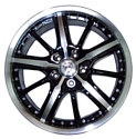 NZ Wheels SH663 7x18/5x105 D56.6 ET38 BKFPL