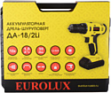 Eurolux ДА-18/2Li 72/14/40 (с 2-мя АКБ, кейс)