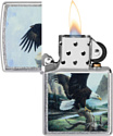 Zippo Linda Picken Majestic Eagle Street Chrome 49767