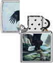 Zippo Linda Picken Majestic Eagle Street Chrome 49767