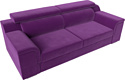 Лига диванов Лига-003 117118 (микровельвет фиолетовый)